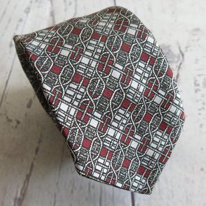 COPY - Pierre Balmain Paris Vintage Multicolor Print Neck Tie